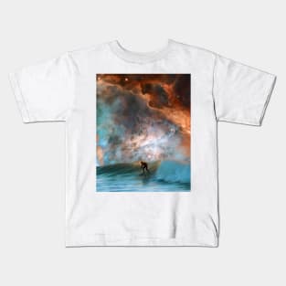 Surf The Galaxy Kids T-Shirt